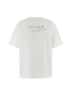 Carven ロゴプリント丸首Tシャツ - サムネイル2
