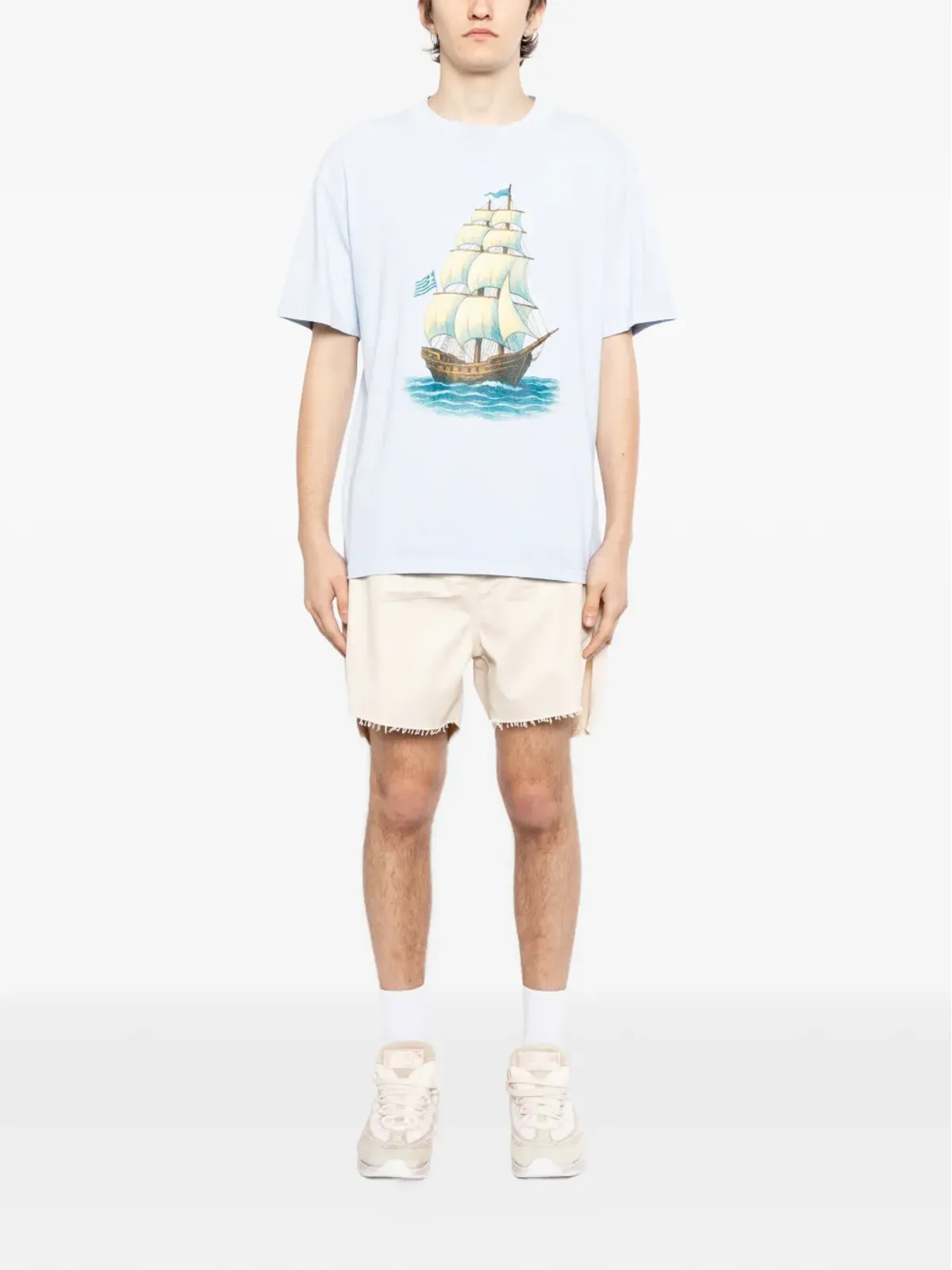 Melt ボートプリントTシャツ - 画像2
