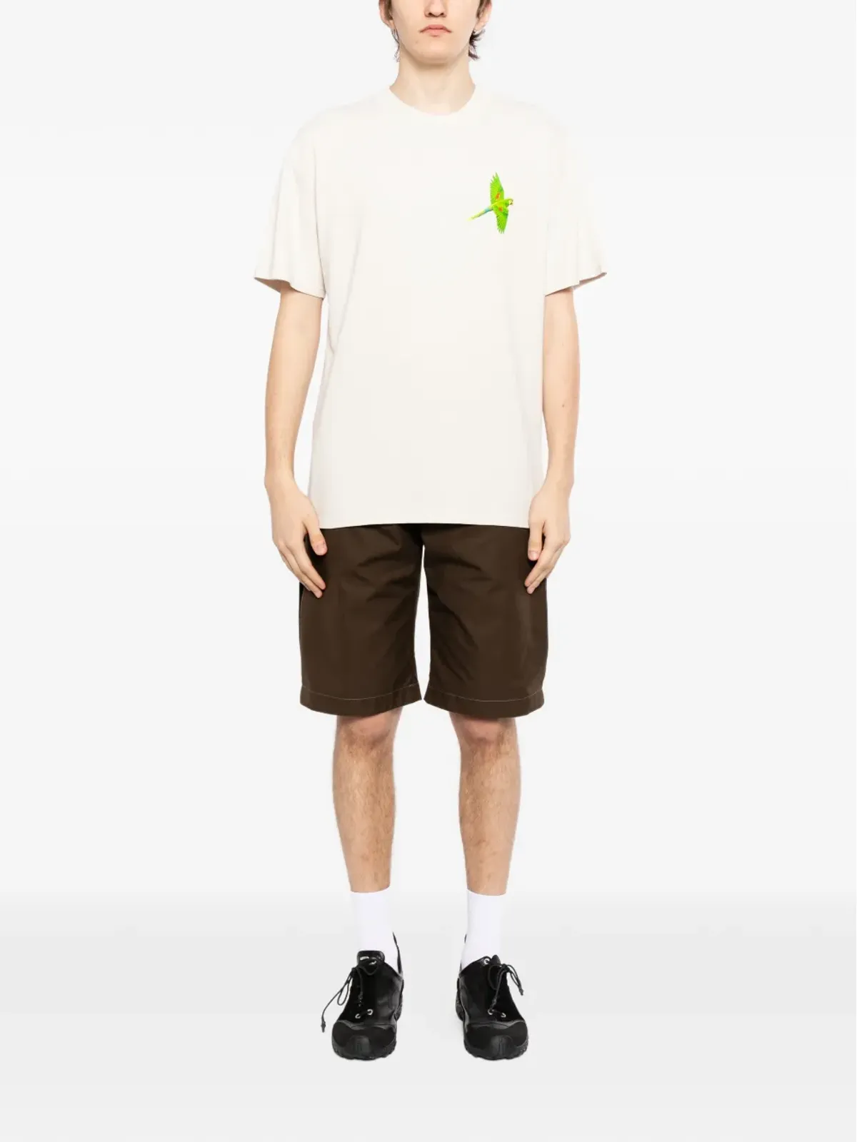 Melt パロットプリント Tシャツ - 画像2