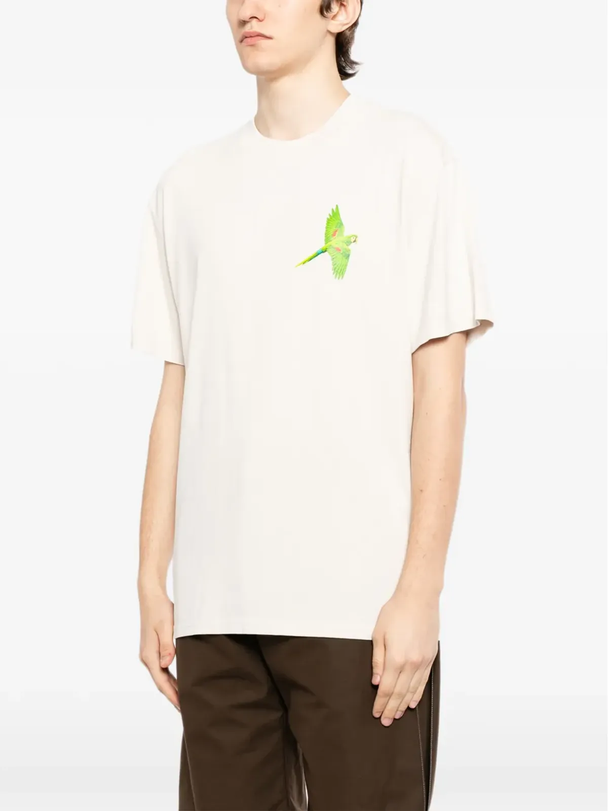 Melt パロットプリント Tシャツ - 画像3