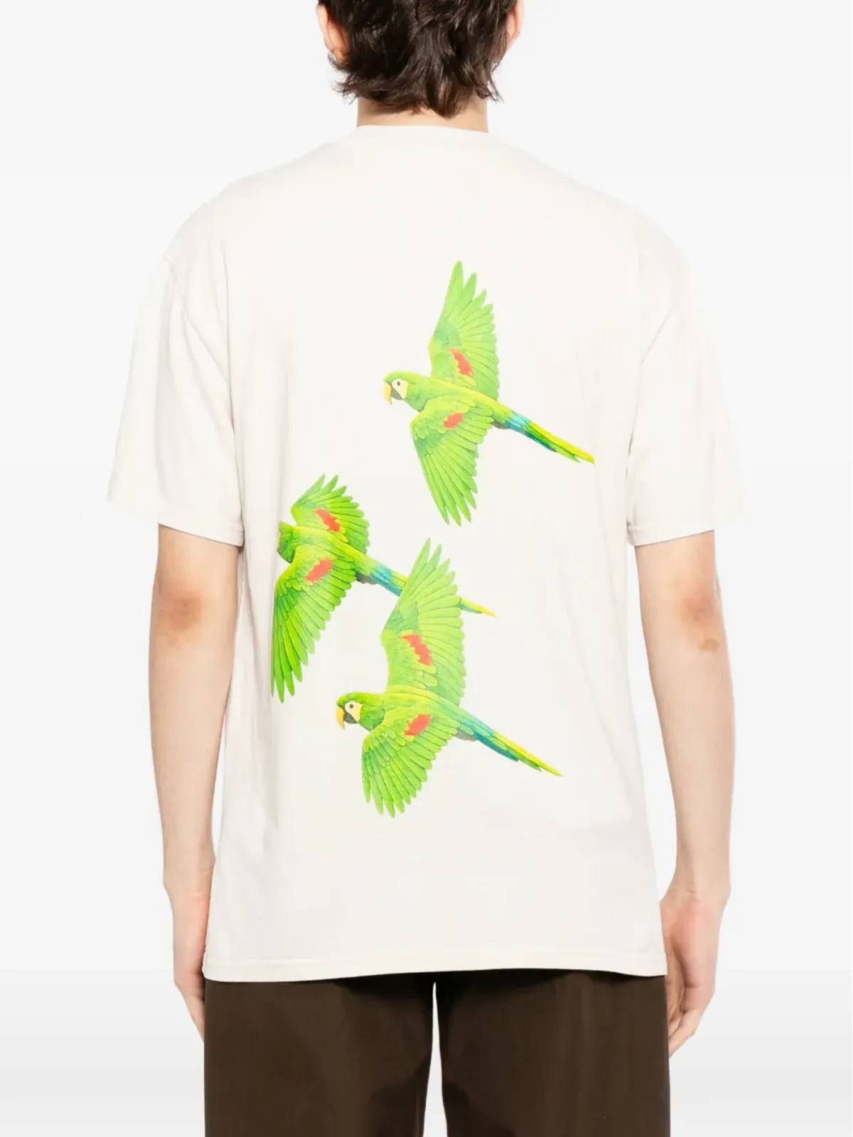 Melt パロットプリント Tシャツ - 画像4