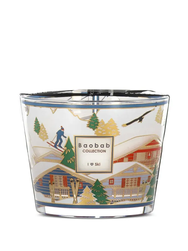 Baobab Baobab I Love Ski scented candle - Whiteの商品画像