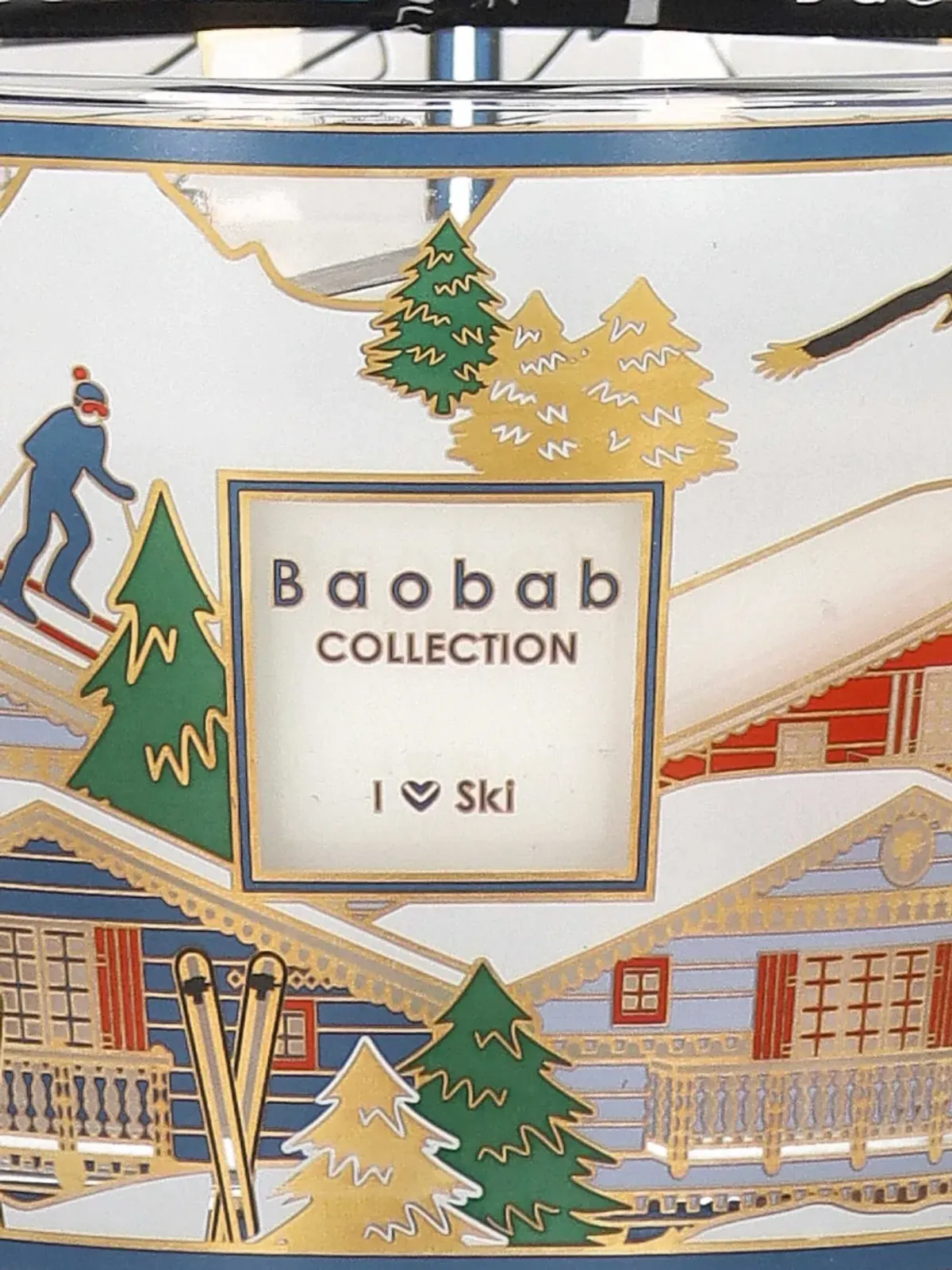 Baobab I Love Ski scented candle - White - 画像3