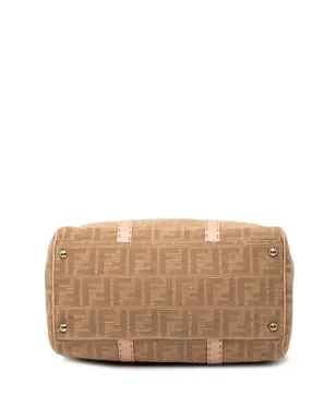 Fendi Pre-Owned Zucca Canvas Selleria ボストンバッグ - サムネイル4