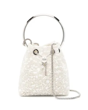 Jimmy Choo ボンボン リングハンドル チェーン トートバッグ - サムネイル1