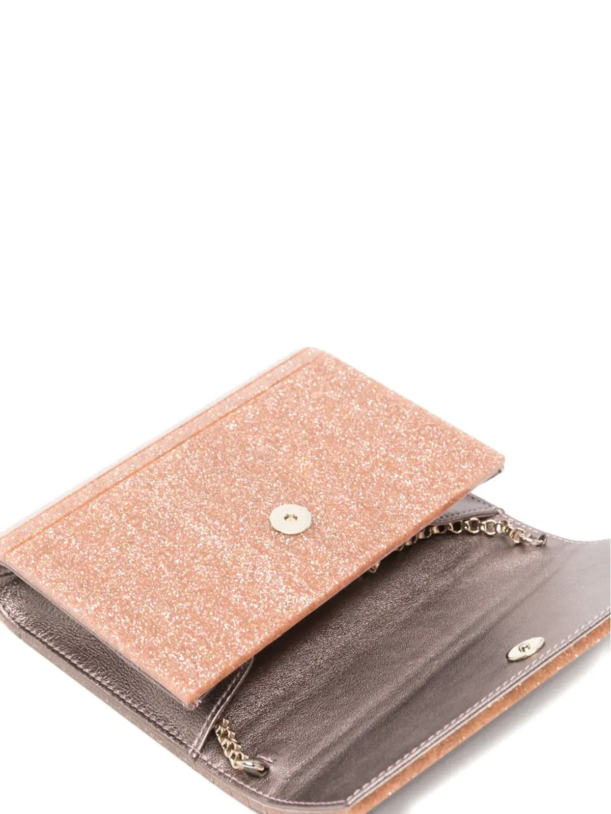 Jimmy Choo キャンディーグリッター チェーン クラッチバッグ - 画像5