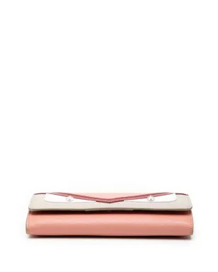 Fendi Pre-Owned レザー Monster Wallet With Chain クロスボディバッグ - サムネイル4