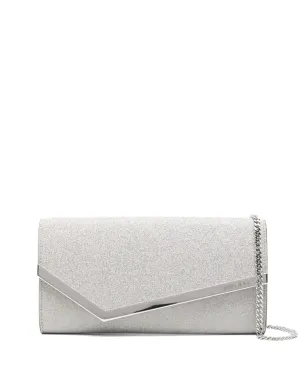 Jimmy Choo Emmie グリッター チェーン クラッチバッグ - サムネイル1