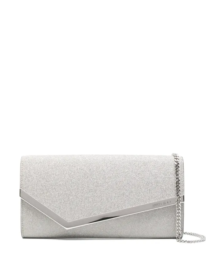 Jimmy Choo Jimmy Choo Emmie グリッター チェーン クラッチバッグの商品画像