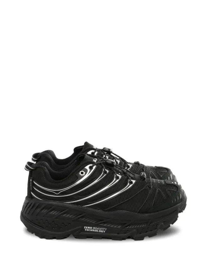 HOKA HOKA Stinson Evo GTX シルバーディテール スニーカー ブラックの商品画像