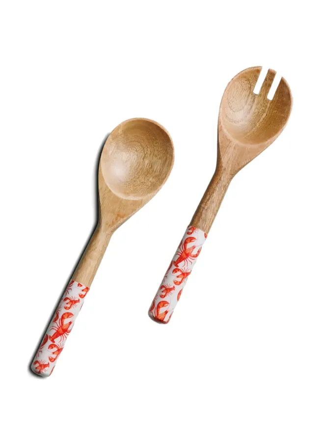 Chehoma Chehoma ロブスター柄サラダサーバーの商品画像