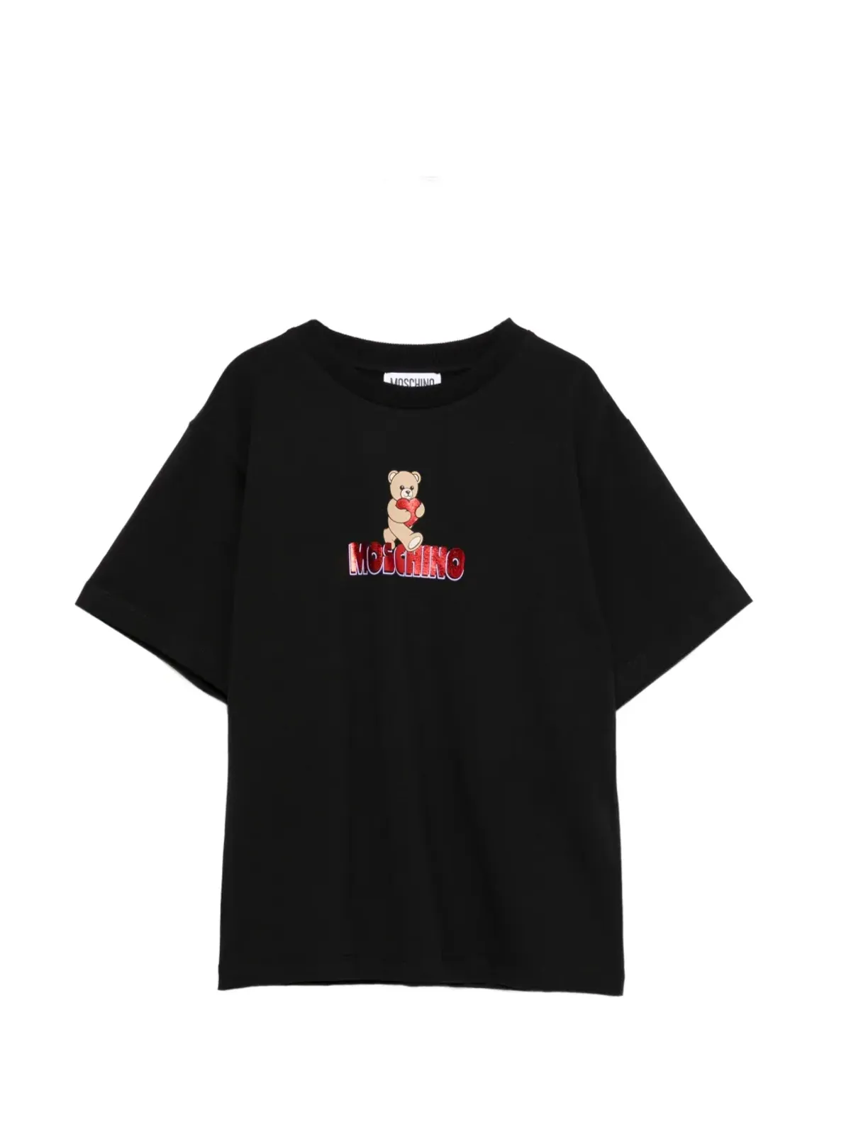 Moschino Kids テディモチーフ ロゴTシャツ - 画像1