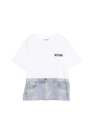 Moschino Kids ショートスリーブ ロゴプリント Tシャツ - サムネイル1