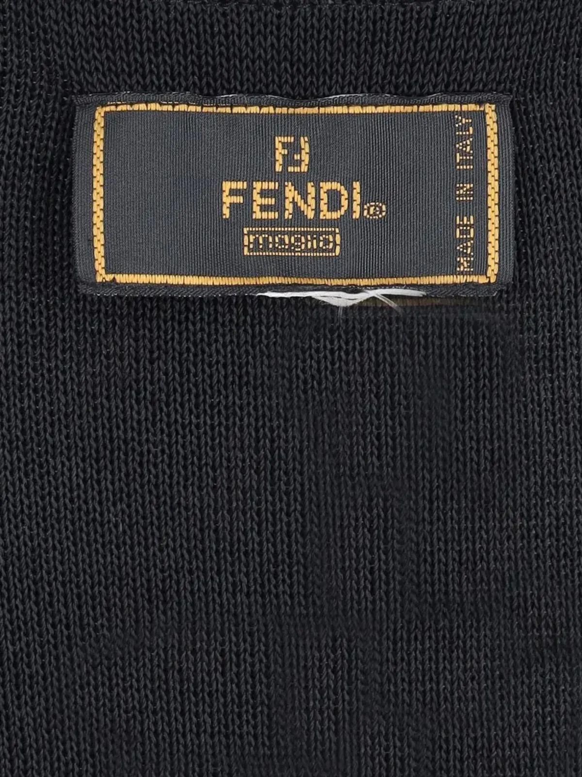 Fendi Pre-Owned ビーズ付きカーディガン - ブラック - 画像5