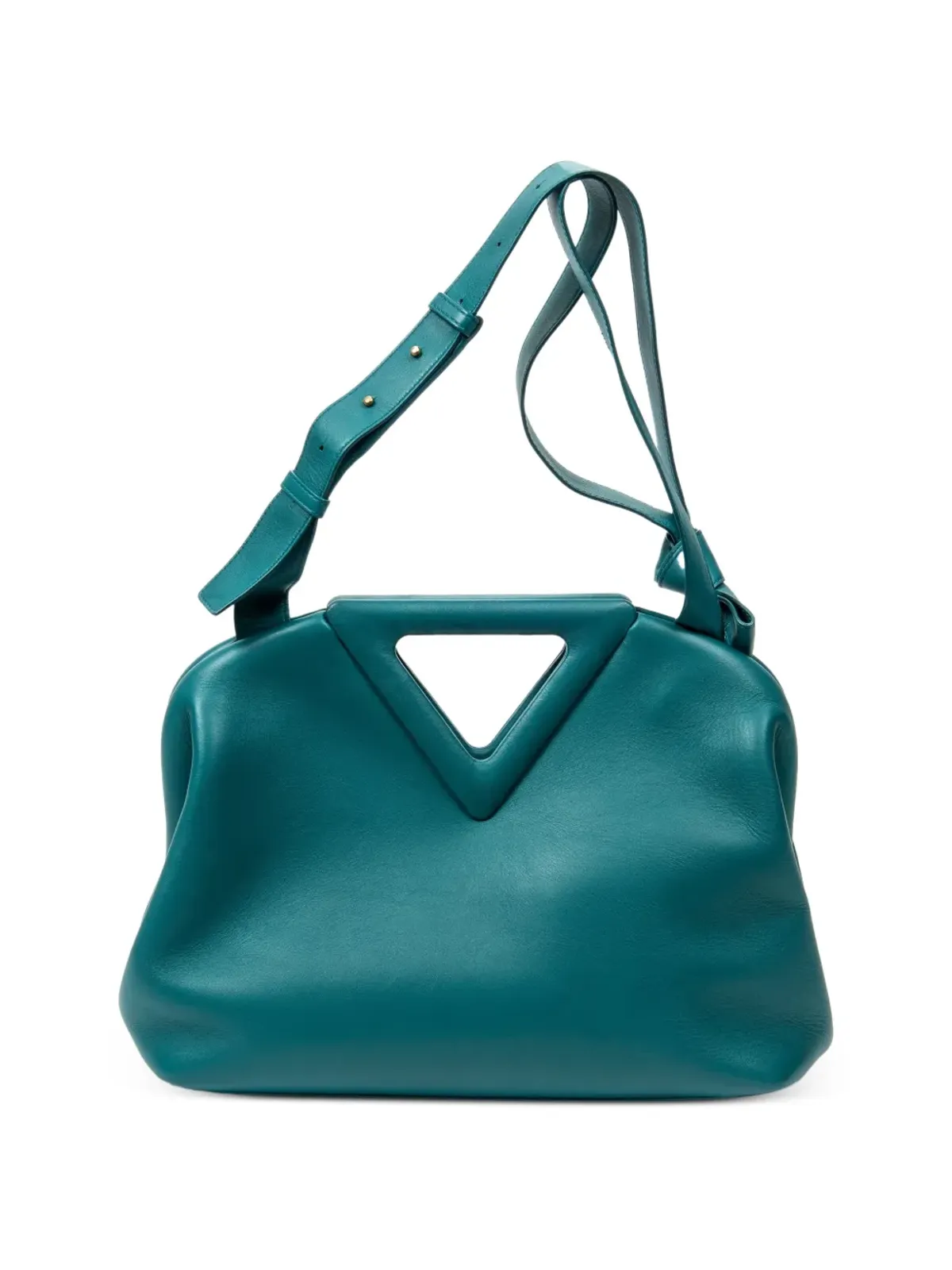 Bottega Veneta ビンテージ ポイントレザーショルダーバッグ - 画像2