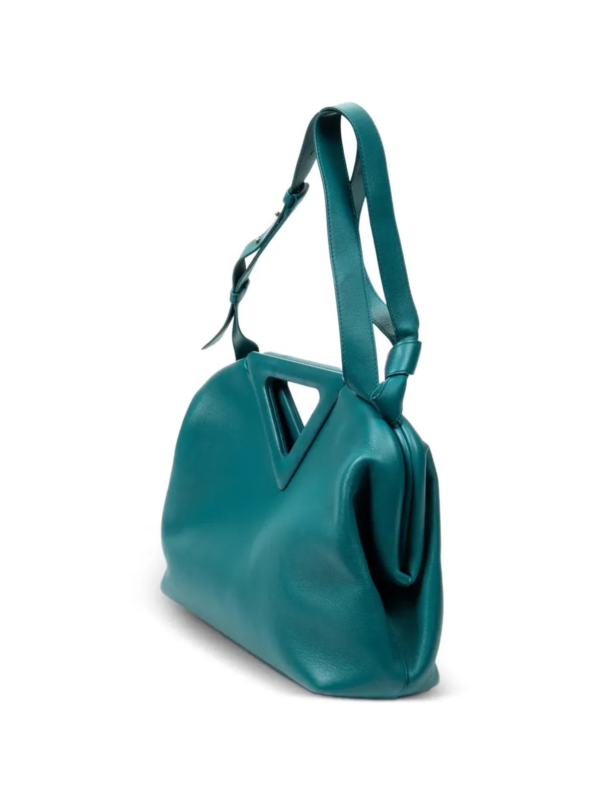 Bottega Veneta ビンテージ ポイントレザーショルダーバッグ - 画像3