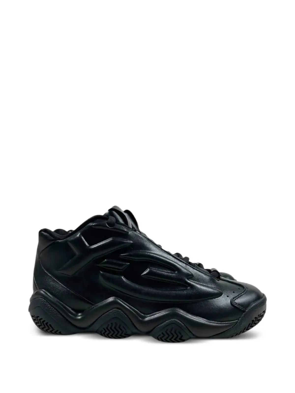 Y-3 Megaball レザー スニーカー - 画像1