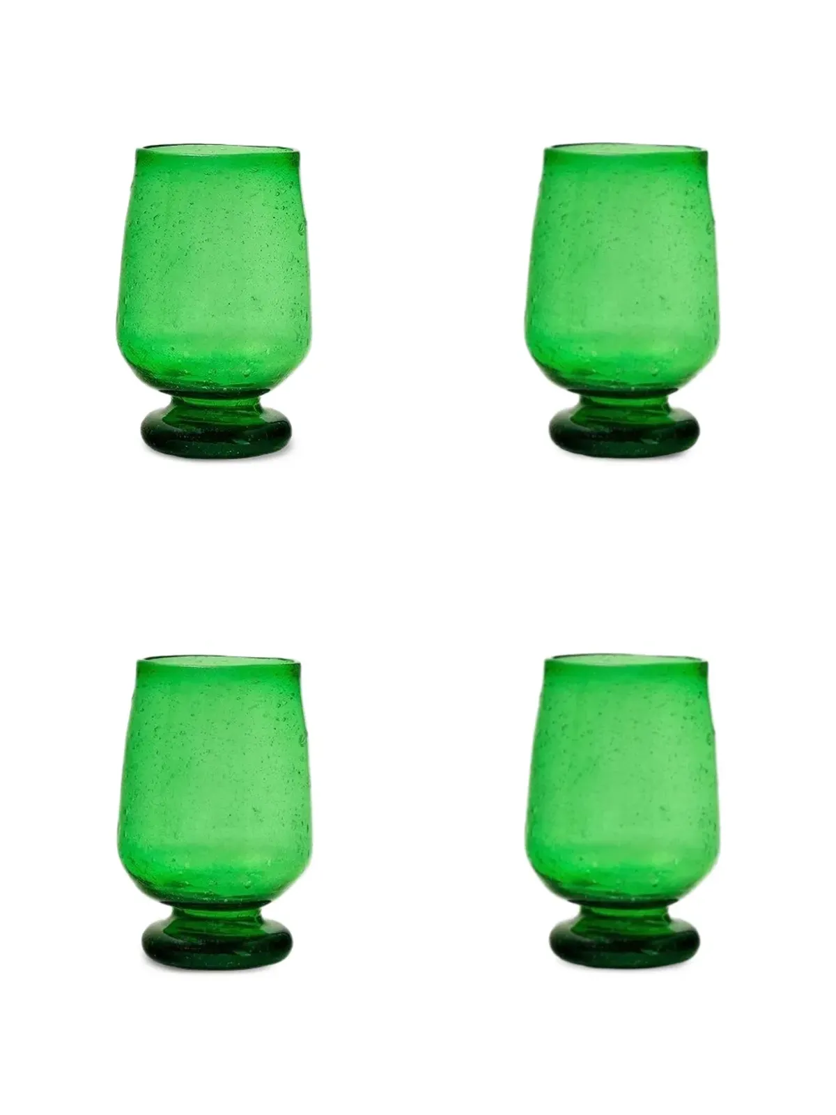 Bitossi Home stemmed glasses (set of two) - Green - 画像1