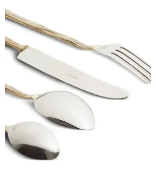 Bitossi Home 竹製カトラリーセット（24本入り） - ブラウン - サムネイル4