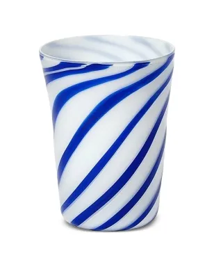 Bitossi Home ストライプ柄タンブラーグラス（2個セット） - White - サムネイル2