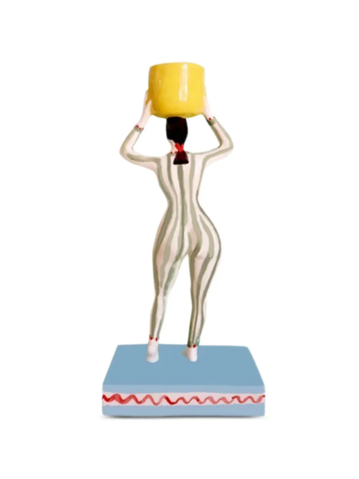 Bitossi Home Bruna ceramic candleholder - Neutrals - 画像2