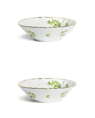 Bitossi Home 花柄プリントボウル（2個セット）- ホワイト - サムネイル1