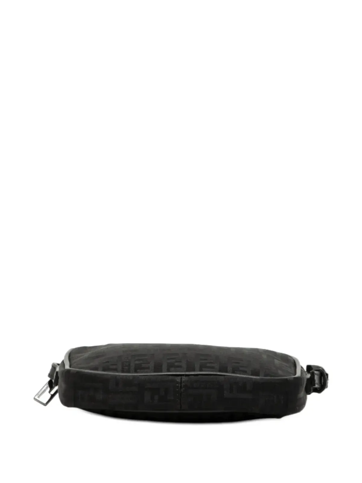 Fendi Pre-Owned ミニ ズッキーノ キャンバス ジップ クロスボディバッグ - 画像4