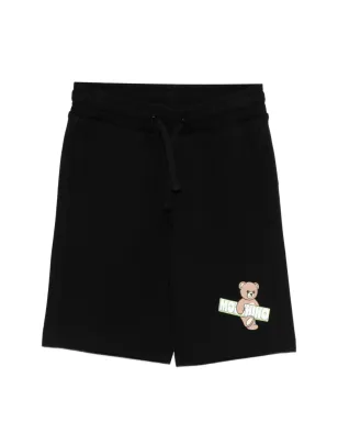 Moschino Kids テディベアプリントショーツ - サムネイル1