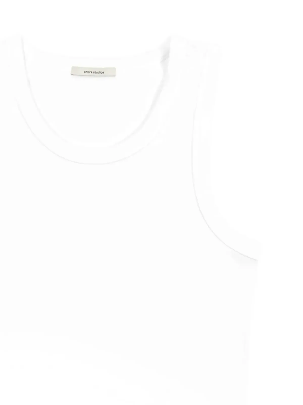 ENTIRE STUDIOS クルーネックタンクトップ - White - 画像2