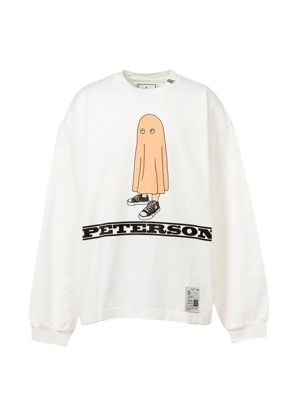 Maison MIHARA YASUHIRO プリント長袖Tシャツ - 画像1