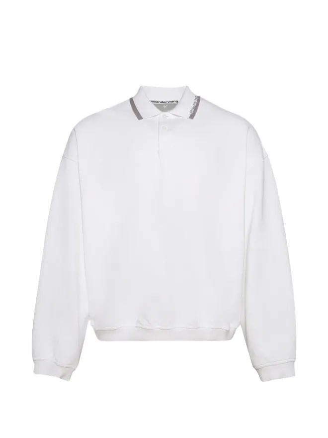 Alexander Wang Alexander Wang 長袖ポロシャツ - Whiteの商品画像