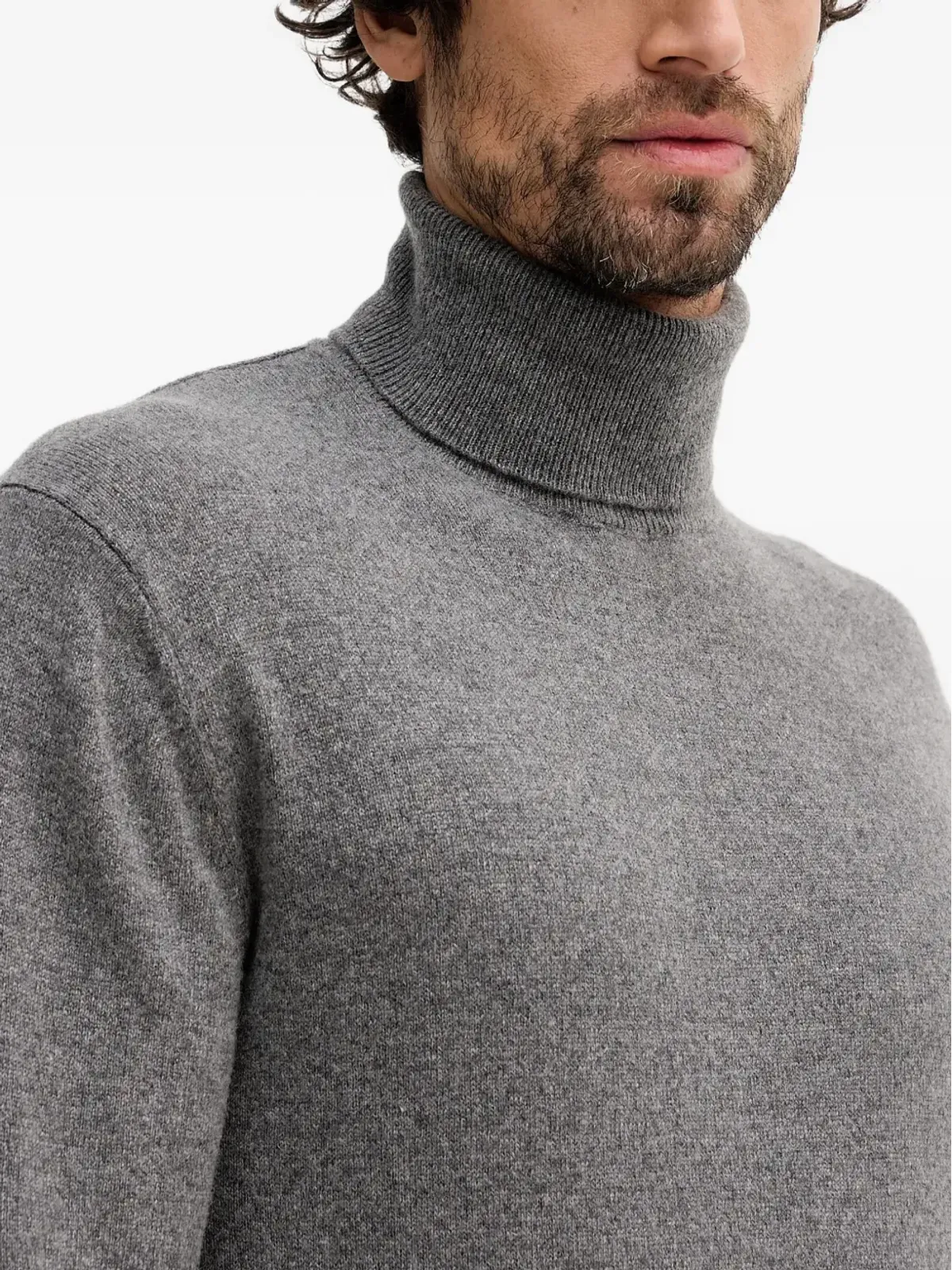 Benetton ロールネック長袖セーター - 画像4