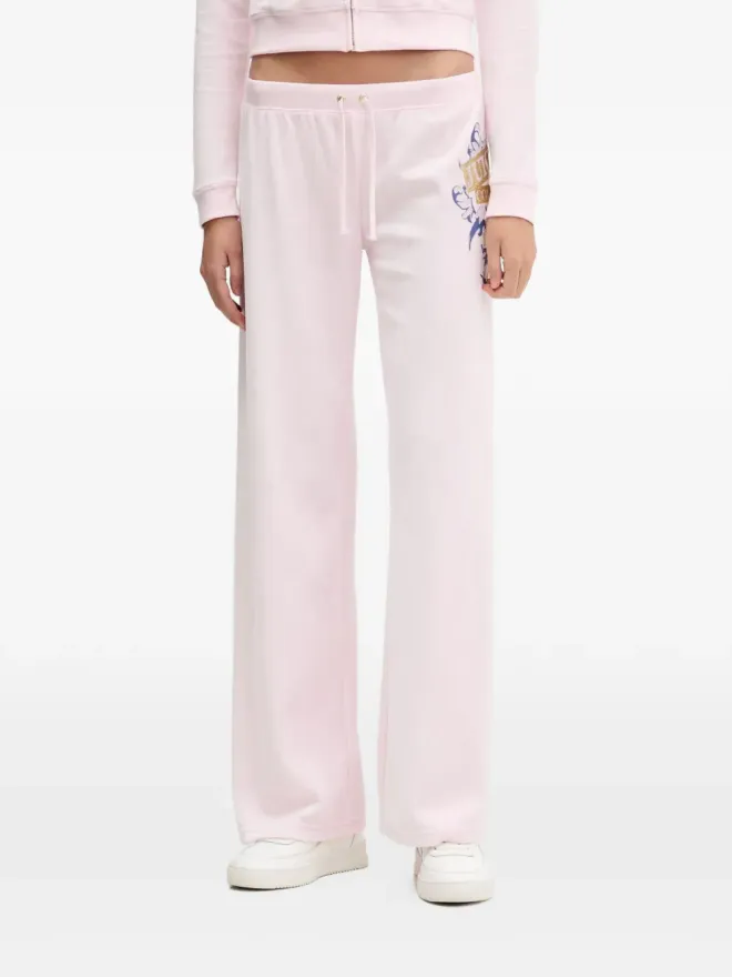 Juicy Couture Juicy Couture サイドグラフィック ドローストリングウエスト トラックパンツの商品画像