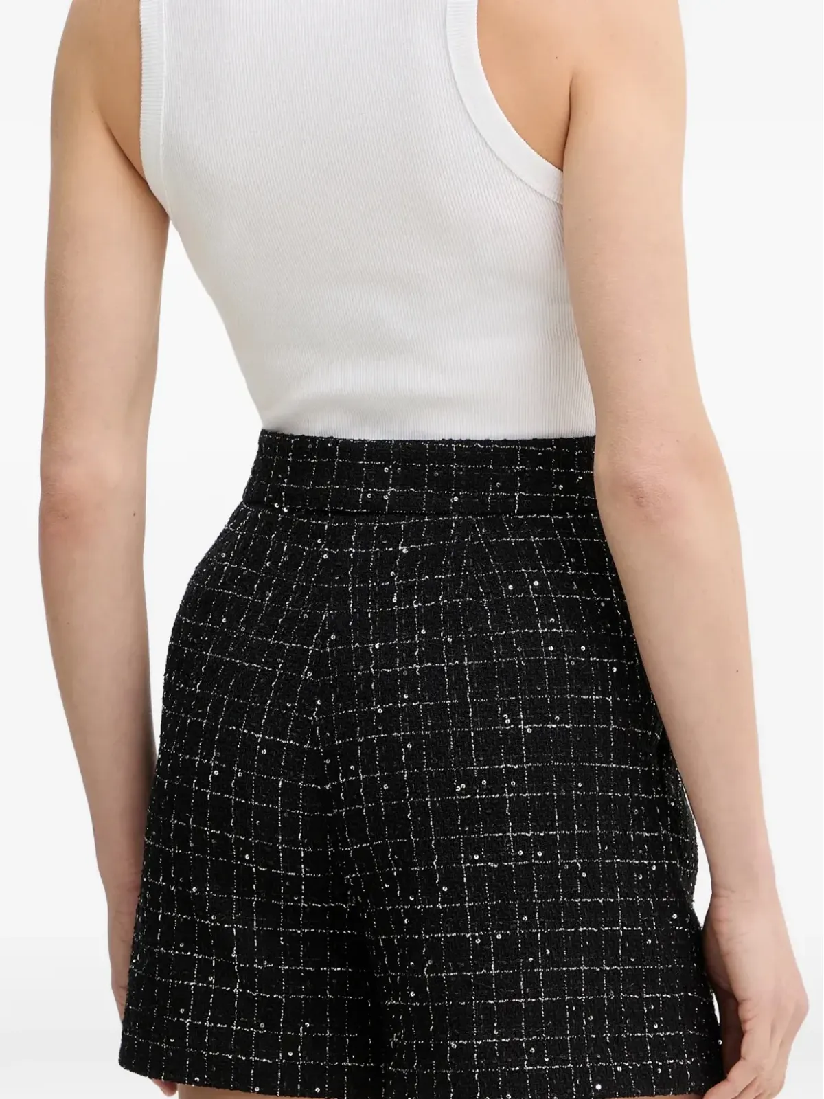 LUISA SPAGNOLI Atomica structured shorts - 画像3