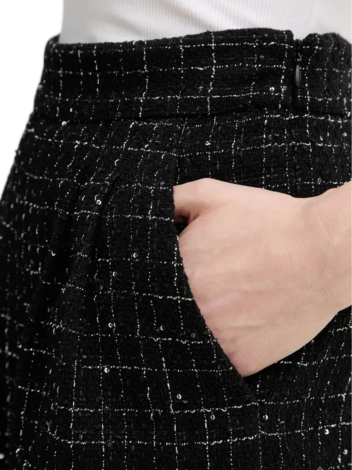 LUISA SPAGNOLI Atomica structured shorts - 画像4