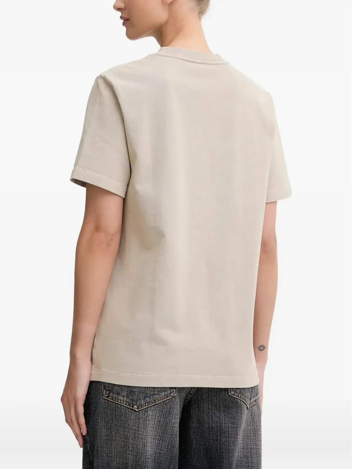Miss Sixty 刺繍入り Tシャツ - Neutrals - 画像3