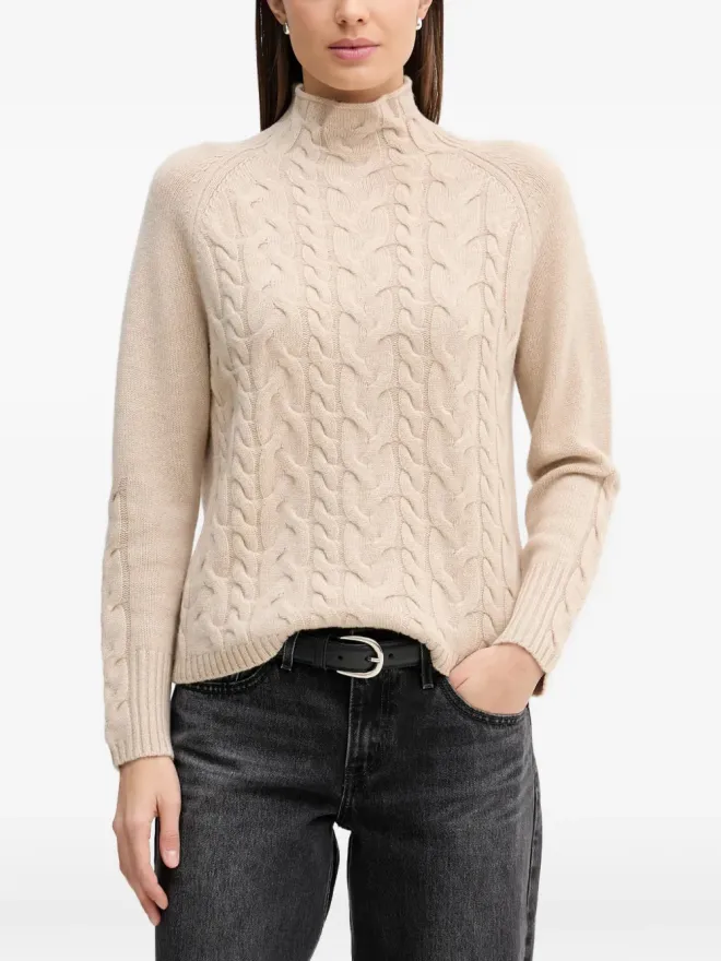 Benetton Benetton ケーブルニット ハイネックセーターの商品画像