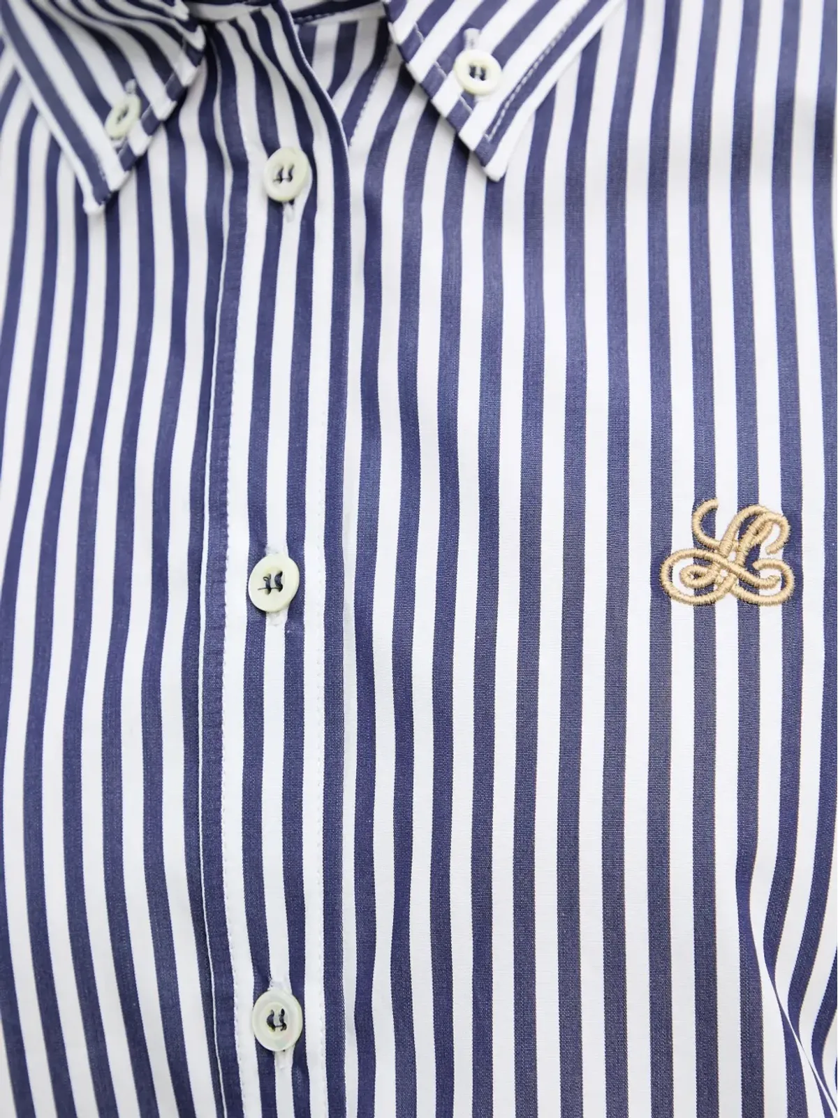 LUISA SPAGNOLI Barratura 刺繍入りボタンダウンシャツ - 画像5