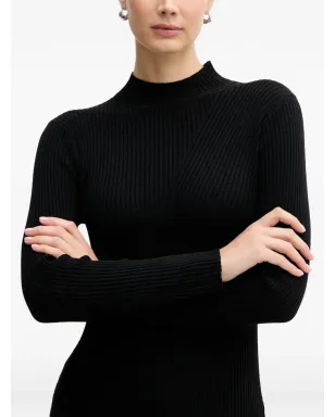 Pedro Del Hierro リブ編みパネルデザインのミディドレス - サムネイル4
