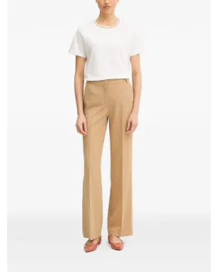 LUISA SPAGNOLI Balearica lurex-detail Tシャツ（ホワイト） - サムネイル2