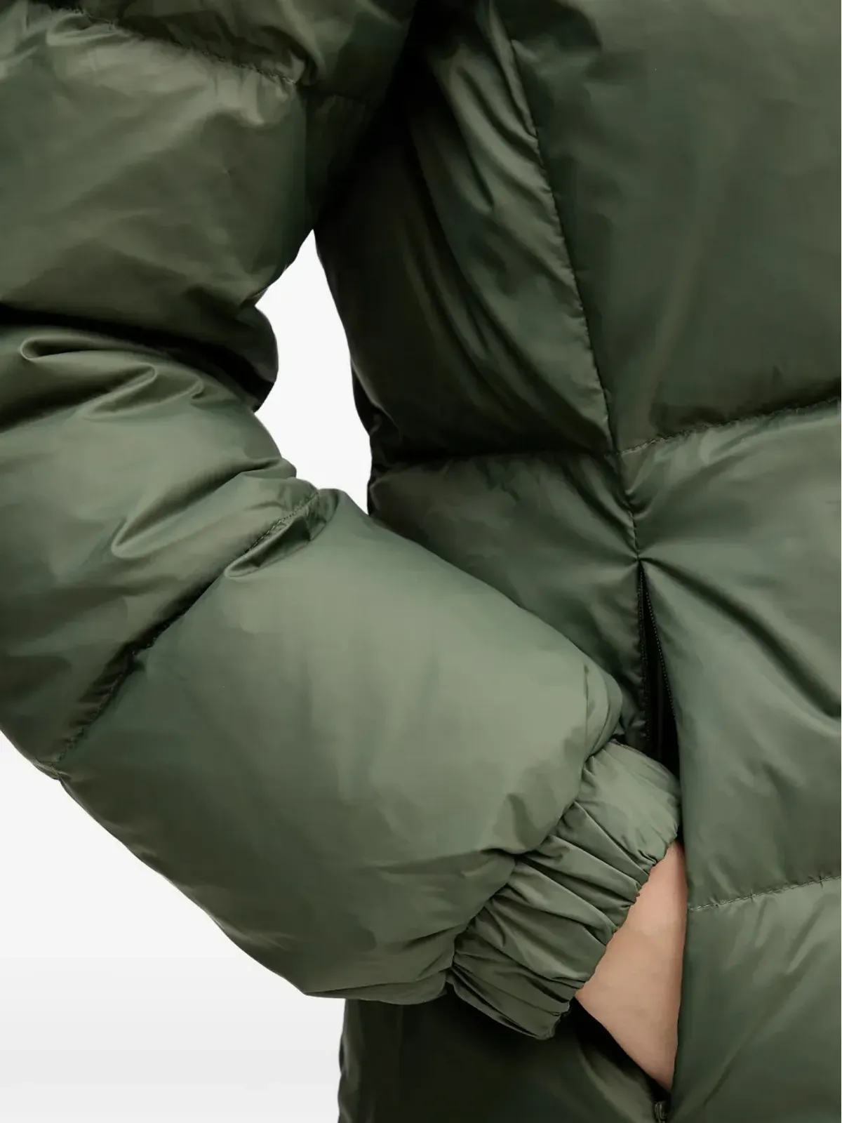 Benetton パッド入りハイネックジャケット - 画像5