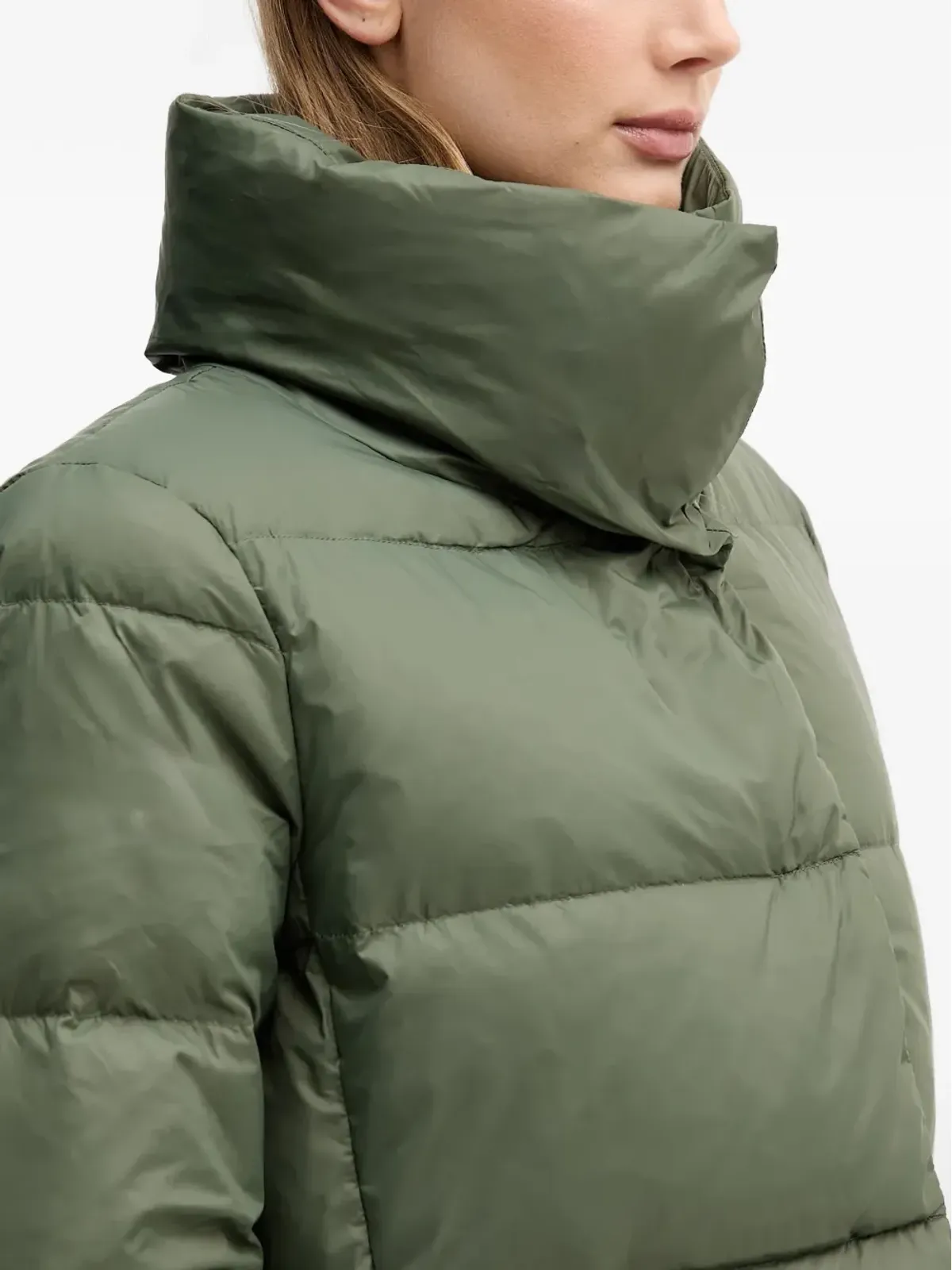Benetton パッド入りハイネックジャケット - 画像4