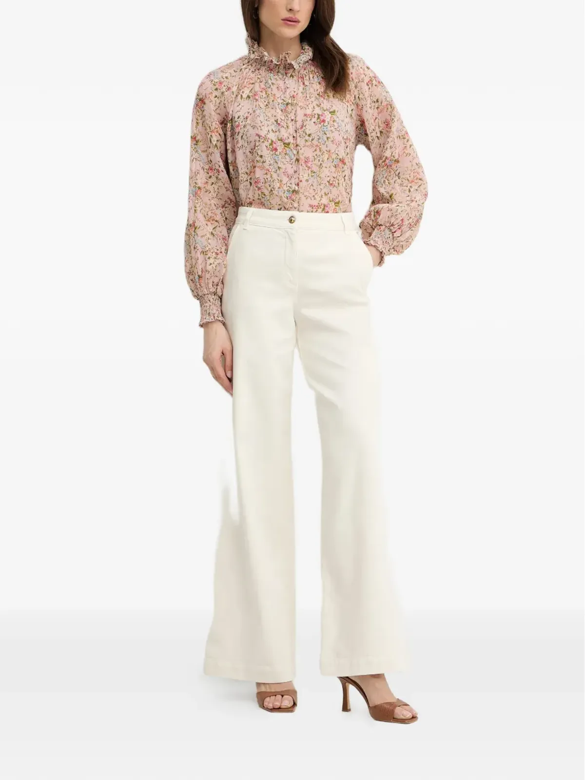 LUISA SPAGNOLI Assessore palazzo jeans - Neutrals - 画像2