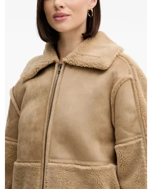 Pedro Del Hierro シアリングジップドジャケット - サムネイル4