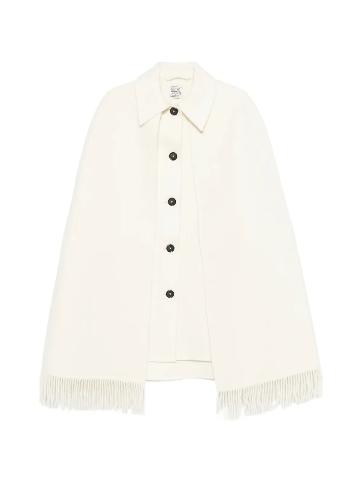 TOTEME フリンジヘムコート - 画像1