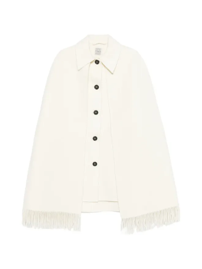 TOTEME TOTEME フリンジヘムコートの商品画像