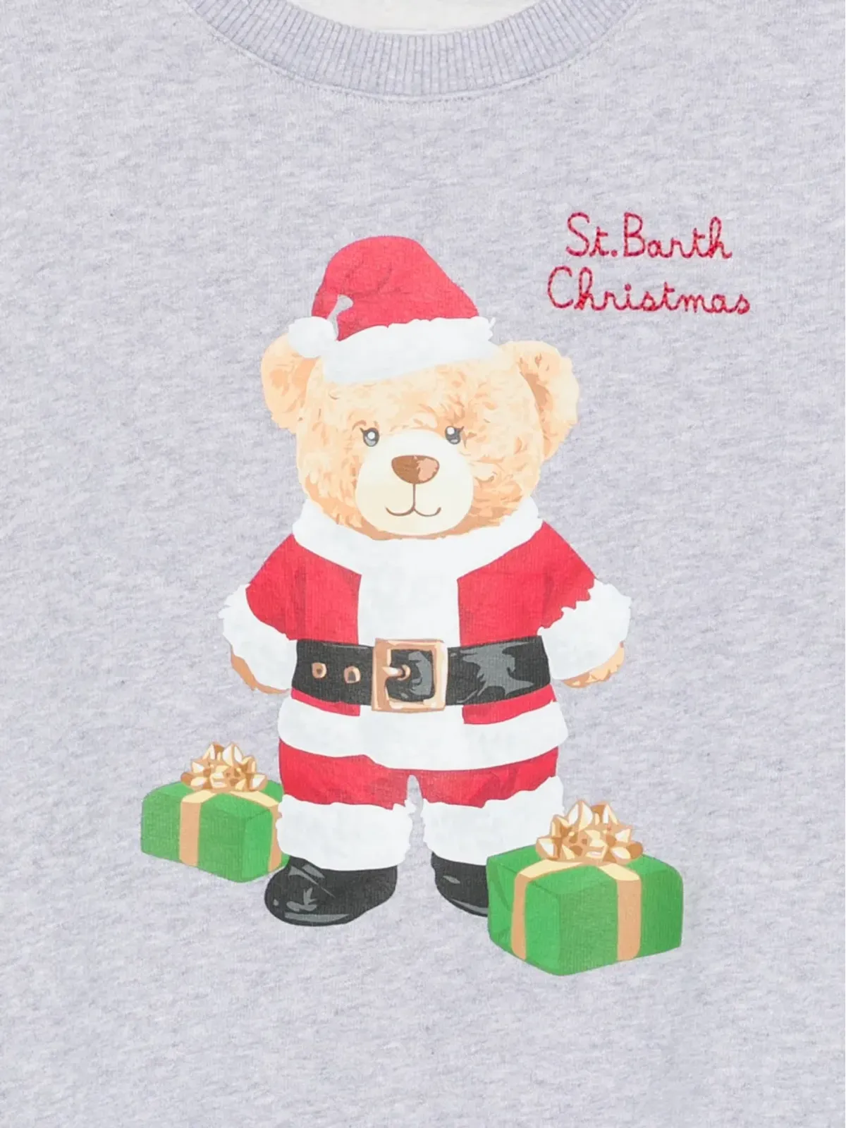 MC2 Saint Barth Kids Hutton N クリスマスベアトップ - 画像3