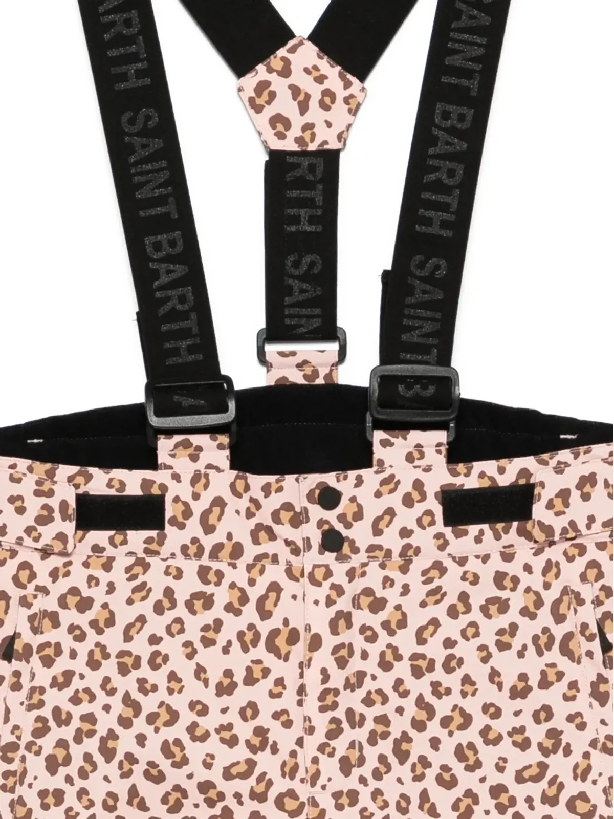 MC2 Saint Barth Kids Sarenne leopard-print trousers - Pink - 画像3