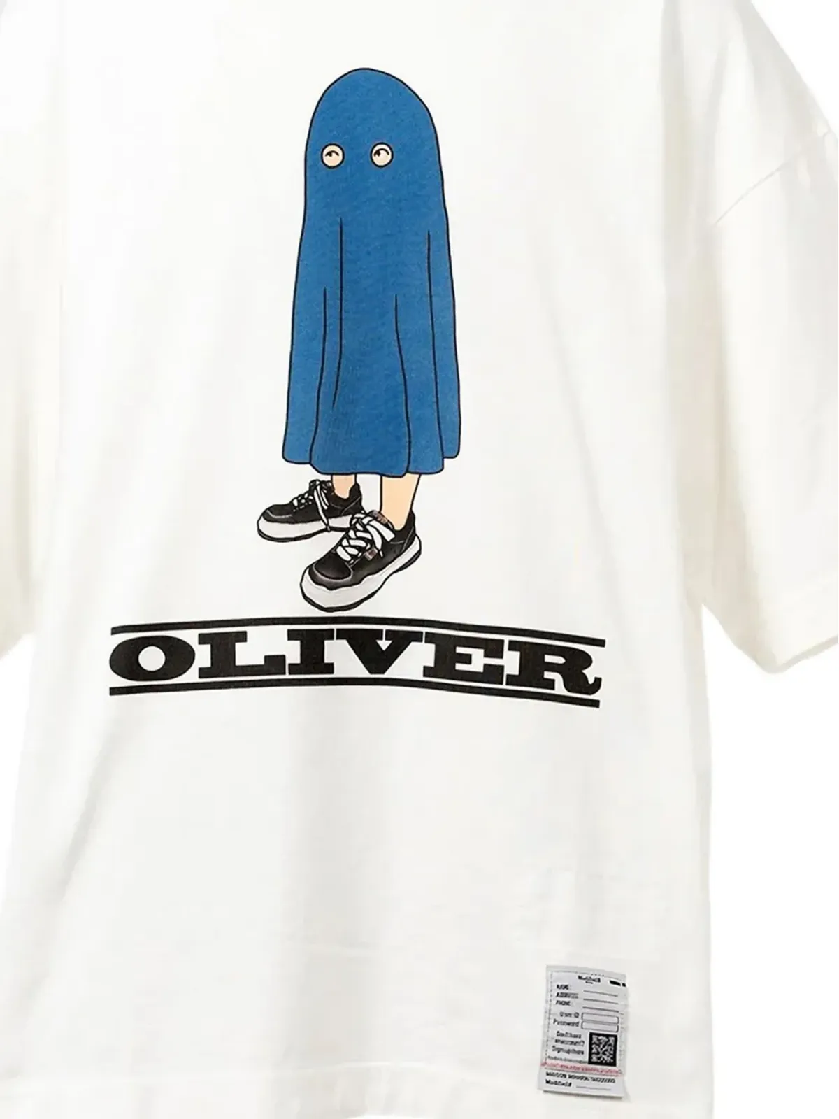 Maison MIHARA YASUHIRO オリバー プリント Tシャツ - 画像2