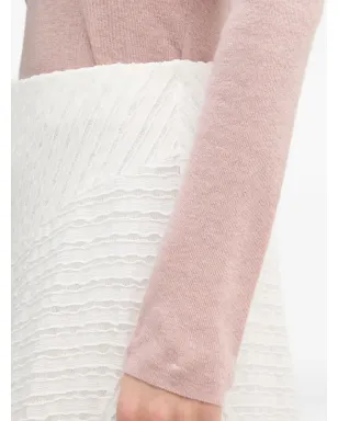 Pedro Del Hierro オフショルダー・フェザーカフスセーター - サムネイル5